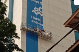 sticker gedung
