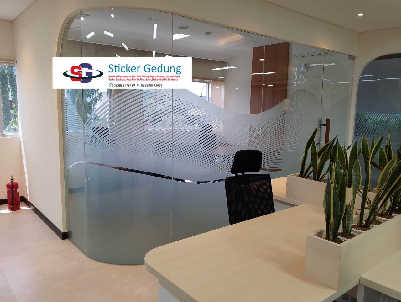 CUTTING STICKER SANDBLAST